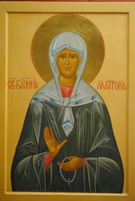 Russian icon - Saint Matrona of Moscow