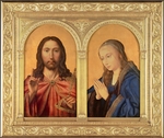 Massys, Quentin - Diptych: Christ and the Virgin