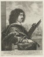 Lievens, Jan - Portrait of the composer and lutenist Jacques Gaultier