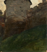 Roerich, Nicholas - The Novgorod Kremlin Tower