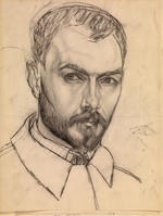 Petrov-Vodkin, Kuzma Sergeyevich - Self-Portrait