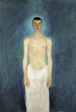 Gerstl, Richard - Semi-Nude Self-Portrait