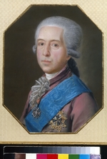 Bardou, Johann - Portrait of Count Mikhail Mikhaylovich Golitsyn (1731-1806)