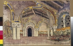 Vrubel, Mikhail Alexandrovich - Stage design for the opera The Tsar's bride by N. Rimsky-Korsakov