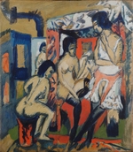 Kirchner, Ernst Ludwig - Nudes in Studio