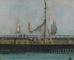 Manet, Édouard - The jetty of Boulogne-sur-Mer