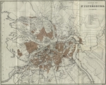 Anonymous master - Map of Petersburg