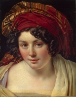 Girodet de Roucy Trioson, Anne Louis - Head of a Woman in a Turban