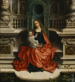 Isenbrant, Adriaen - The Madonna and Child Enthroned