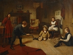 Brooker, Harry - Children Playing in an Interior