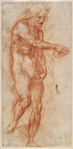 Andrea del Sarto - Saint John the Baptist (Study)