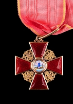 Orders, decorations and medals - Order of St. Anne, Second Class