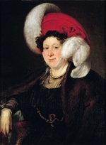 Tropinin, Vasili Andreyevich - Portrait of Countess Natalia Alexandrovna Zubova (1775-1844), née Suvorova