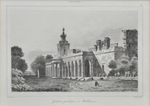 Lemaitre, Augustin François - View of the Gothic Gallery in the Wilanów Palace