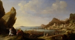 Breenbergh, Bartholomeus - Coastal Landscape with Balaam and the Ass