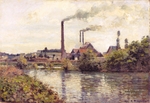 Pissarro, Camille - The Factory at Pontoise