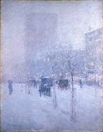 Hassam, Childe - Late Afternoon, New York, Winter