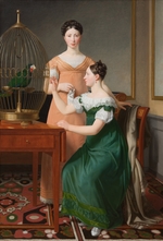 Eckersberg, Christoffer-Wilhelm - Mendel Levin Nathanson's Elder Daughters, Bella and Hanna