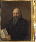 Zaryanko, Sergei Konstantinovich - Portrait of Osip Mikhaylovich Senkov (1790-1851)