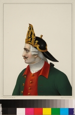 Chorikov, Boris Artemyevich - Grenadier cap in 1742-1762