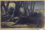 Perov, Vasili Grigoryevich - Christ at the Garden of Gethsemane