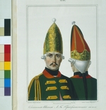 Petrovsky, Alexey Gavrilovich - Grenadier cap of the Preobrazhensky Regiment in 1762