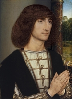 Memling, Hans - Portrait of a young Man praying