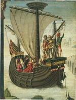 Ercole de' Roberti, (Ercole Ferrarese) - The Argonauts leaving Colchis