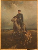 Frenz, Rudolf Ferdinandovich - Grand Duke Vladimir Alexandrovich of Russia (1847-1909) On The Hunt
