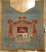 Anonymous master - A horse blanket with the coat of arms of the Golitsyn House