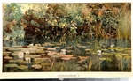 Polenova, Elena Dmitryevna - Pond with Water Lilies
