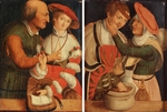Cranach, Lucas, the Elder - The Unequal Couples