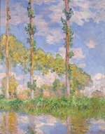 Monet, Claude - Poplars in the Sun