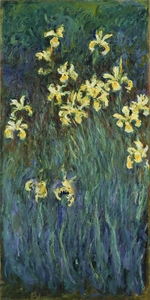 Monet, Claude - Yellow Irises