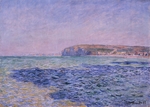 Monet, Claude - Shadows on the Sea. The Cliffs at Pourville