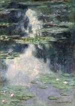 Monet, Claude - Pond with Water Lilies