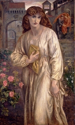 Rossetti, Dante Gabriel - Salutation of Beatrice