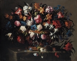 Arellano, Juan de - Small Basket of Flowers