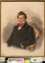 Sokolov, Pyotr Fyodorovich - Portrait of Count Matvey Yuryevich Vilyegorsky (1794-1866)