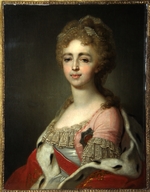 Borovikovsky, Vladimir Lukich - Portrait of Grand Duchess Alexandra Pavlovna (1783-1801), Daughter of Emperor Paul I