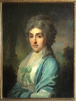 Borovikovsky, Vladimir Lukich - Portrait of Yekaterina Alexandrovna Novosiltseva