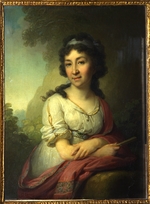 Borovikovsky, Vladimir Lukich - Portrait of Yekaterina Vasilyevna Torsukova