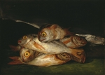 Goya, Francisco, de - Still Life with Golden Bream