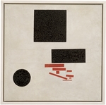 Malevich, Kasimir Severinovich - Suprematist CompositionSuprematist Composition