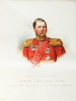 Hau (Gau), Vladimir (Woldemar) Ivanovich - Portrait of General Anton Antonovich von Essen (1797-1863) (From the Album of the Imperial Horse Guards)