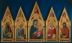 Martini, Simone, di - Virgin and Child with Saints (Boston Polyptych)