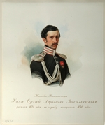 Hau (Gau), Vladimir (Woldemar) Ivanovich - Portrait of Count Sergey Illarionovich Vasilchikov (1822-1860) (From the Album of the Imperial Horse Guards)