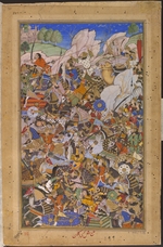 Tulsi Kalan - The Battle Preceding the Capture of the Fort at Bundi, Rajasthan, in 1577