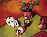 Macke, August - Little Walter's Toys