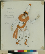 Golovin, Alexander Yakovlevich - Costume design for the play The Masquerade by M. Lermontov